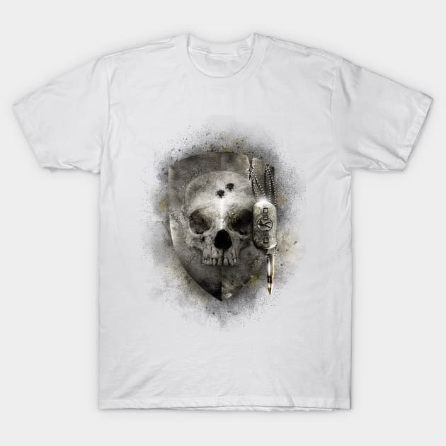 Counter Strike Global Offensive Shield T-Shirt by filfilmk